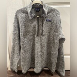 Men’s Patagonia “Better Sweater 1/4 Zip” size L